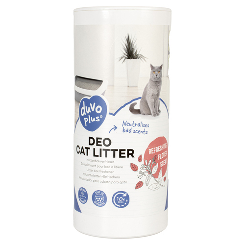weitere Abbildung Duvo+ Geruchsbeseitiger fr Katzenstreu mit Bltenduft 400 g