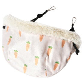 Abbildung Duvo+ Hngender Schlafsack Carrot aus Plsch wei