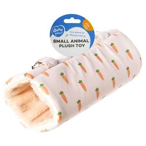 weitere Abbildung Duvo+ Hngender Tunnel Carrot aus Plsch wei