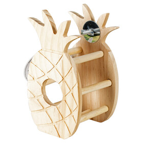 Abbildung Duvo+ Heuraufe Ananas aus Holz