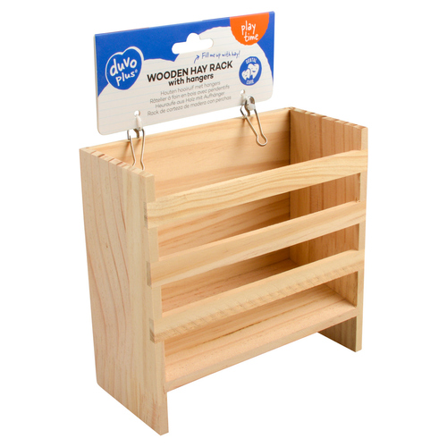 weitere Abbildung Duvo+ Heuraufe aus Holz braun