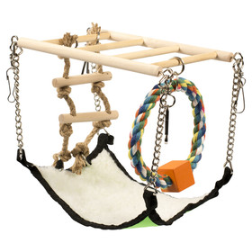 Abbildung Duvo+ Holzhngebrcke mit Hammock
