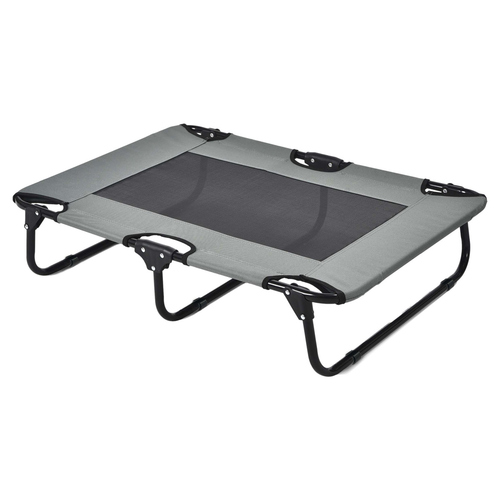 Duvo+ Hundebett Relax faltbar grau, Größe: L