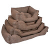 Duvo+ Hundebett Textura Eco rechteckig braun Abbildung 1