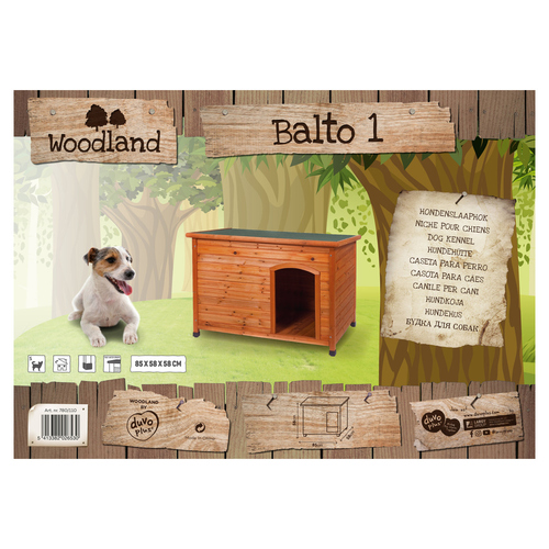 weitere Abbildung Duvo+ Hundehtte Woodland Balto classic
