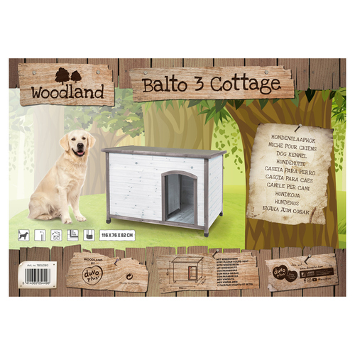 weitere Abbildung Duvo+ Hundehtte Woodland Balto cottage