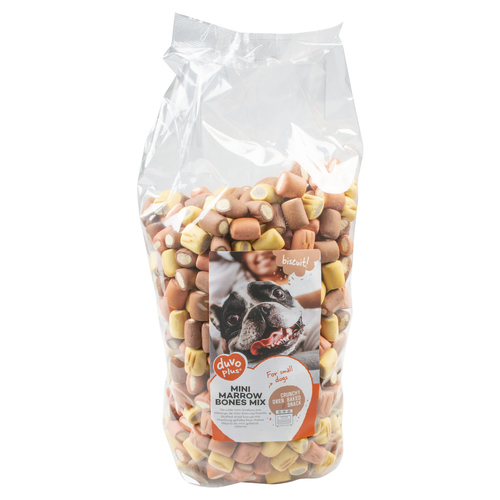 Duvo+ Hundekekse Mini-Markknochen Mix 2 kg