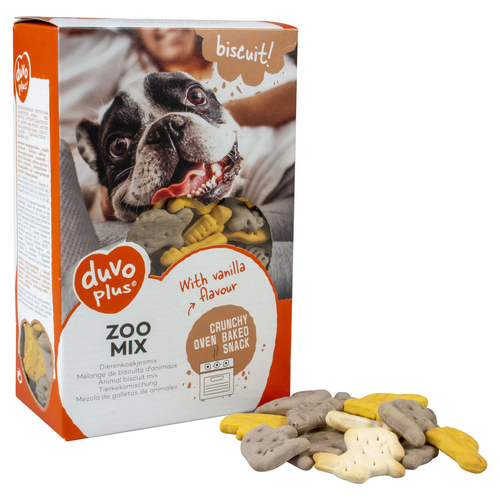 Duvo+ Hundekekse Zoo Mix 500 g