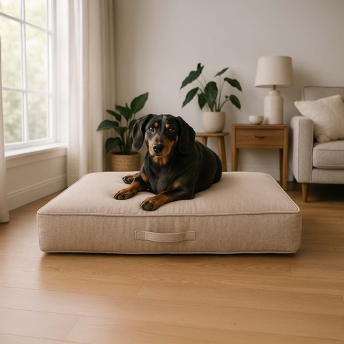 weitere Abbildung Duvo+ Hundekissen Duratex Otho mit Federn beige