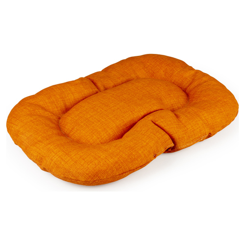 Duvo+ Hundekissen oval tangerine orange gepolstert waschbar 30C Komfort |  eBay
