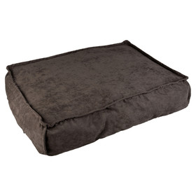 Abbildung Duvo+ Hundekissen rechteckig Velvet Concrete grau/wei