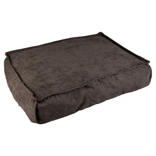 Duvo+ Hundekissen rechteckig Velvet Concrete grau/weiß
