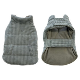 Abbildung Duvo+ Hundemantel Corduroy grau