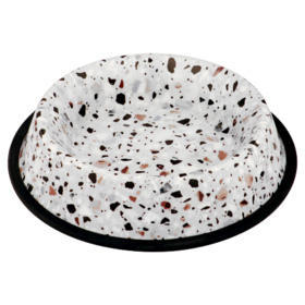 Abbildung Duvo+ Hundenapf Deco Fix Terrazzo Look wei