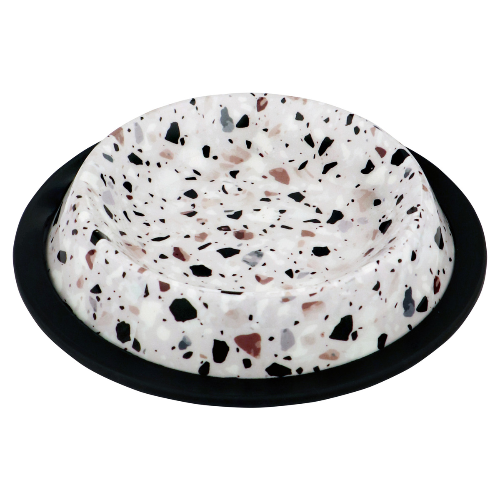 weitere Abbildung Duvo+ Hundenapf Deco Fix Terrazzo Look wei
