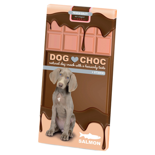 Duvo+ Hundeschokolade Dog Choc Lachs 100 g