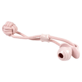 Abbildung Duvo+ Hundespielzeug 8-Zugring mit Kugel & Gummischnuller rosa