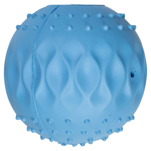 Duvo+ Hundespielzeug Ball Griplay Dental Punkt blau