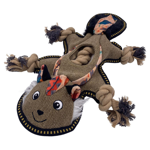 Duvo+ Hundespielzeug Canvas Stinktier braun