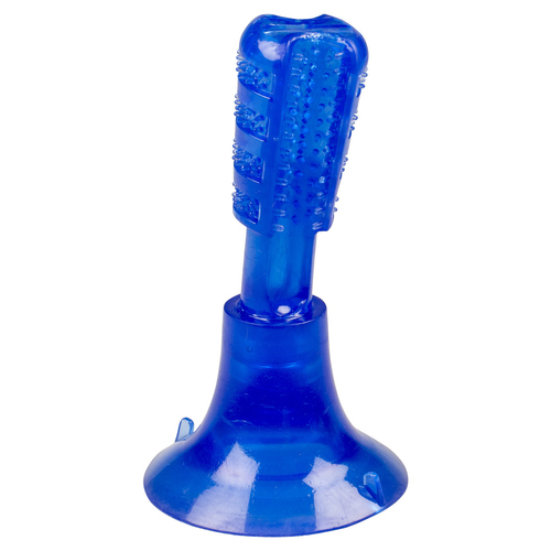 Duvo+ Hundespielzeug Chew n Play Brush Fix blau