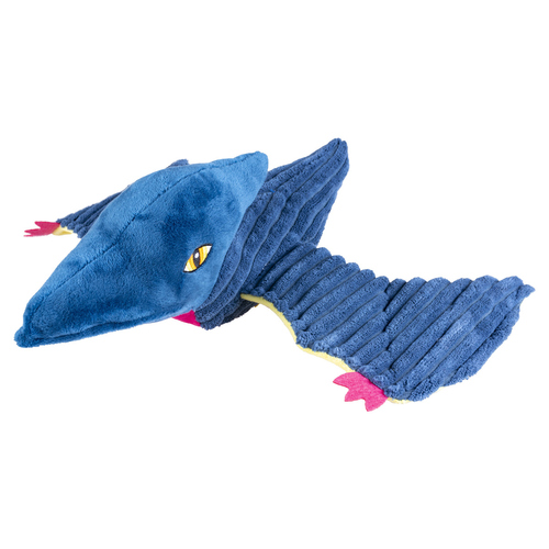 Duvo+ Hundespielzeug Dino Pteranodon blau