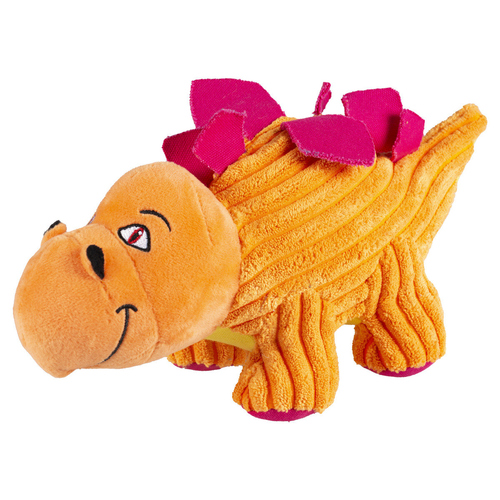 Duvo+ Hundespielzeug Dino Stegosaurus orange