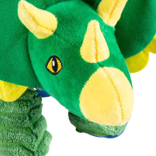 weitere Abbildung Duvo+ Hundespielzeug Dino Triceratops grn