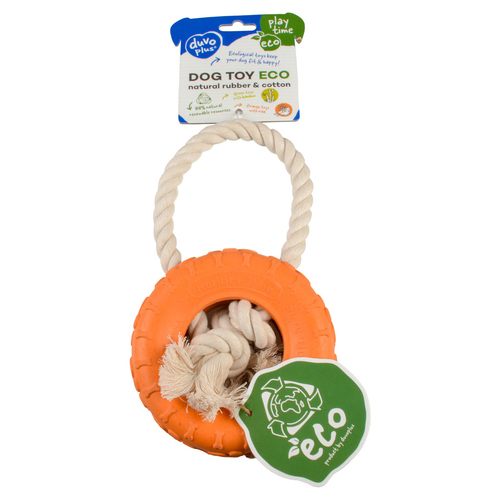 weitere Abbildung Duvo+ Hundespielzeug Eco Gummireifen Bambus/Reis + Baumwolle