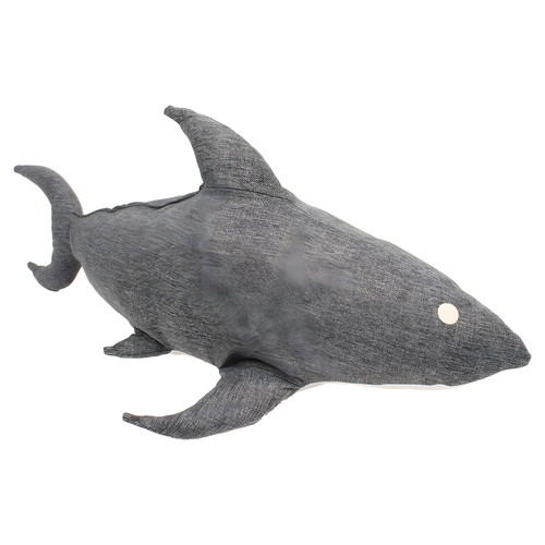Duvo+ Hundespielzeug Eco Plüsch Hai grau, Maße: 20 x 11 x 10 cm