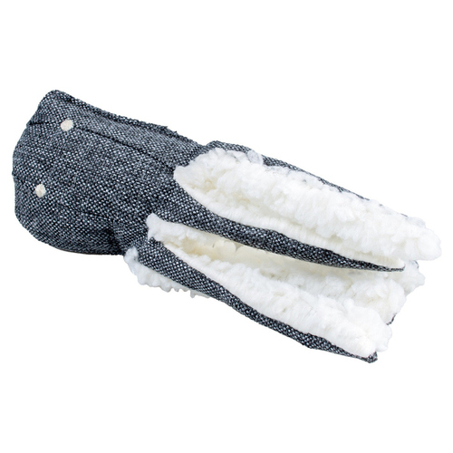 Duvo+ Hundespielzeug Eco Plüsch Oktopus grau, Größe: XL