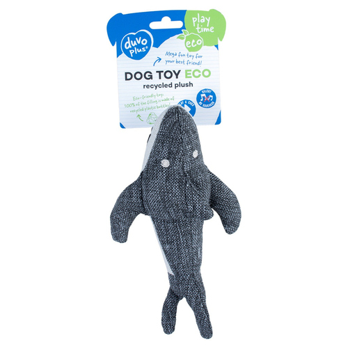 weitere Abbildung Duvo+ Hundespielzeug Eco Plsch Wal grau