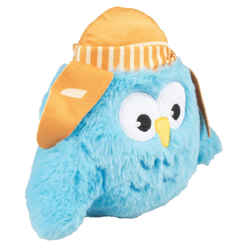 Duvo+ Hundespielzeug Eule Junge aus Plüsch blau