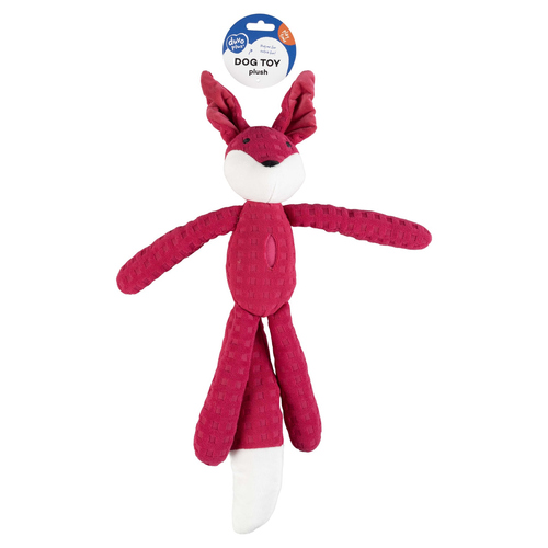 Duvo+ Hundespielzeug Fuchs Crackle & Snuffle fuchsie
