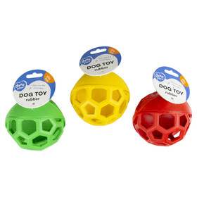 Abbildung Duvo+ Hundespielzeug Gummi Fuball offen