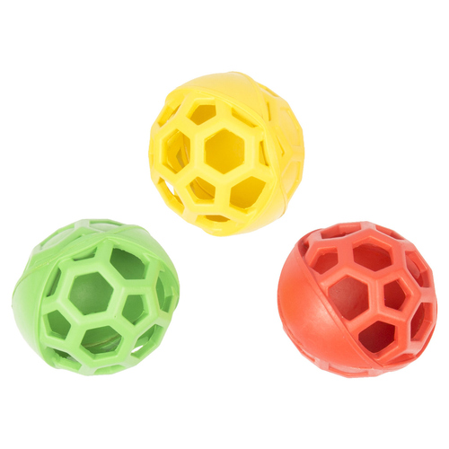 weitere Abbildung Duvo+ Hundespielzeug Gummi Fuball offen