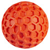 Duvo+ Hundespielzeug Hexagon-Ball Gummi orange Abbildung 1