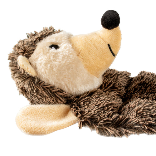 weitere Abbildung Duvo+ Hundespielzeug Igel quietschend aus Plsch braun