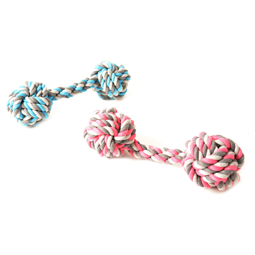 Duvo+ Hundespielzeug Knot Baumwolle Hantel-Seil