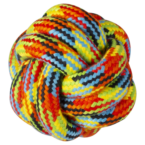 Duvo+ Hundespielzeug Knotenball Beach Baumwolle