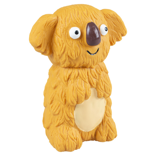 Duvo+ Hundespielzeug Koala aus Latex orange