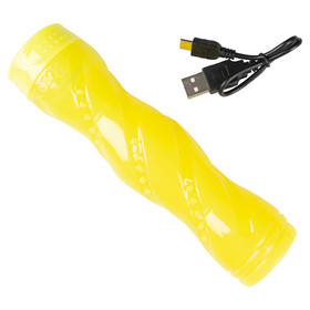 Abbildung Duvo+ Hundespielzeug LED Playstick USB gelb