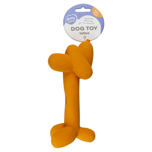 weitere Abbildung Duvo+ Hundespielzeug Latex Balloon Dachshund orange