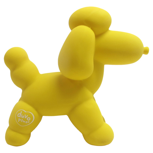Duvo+ Hundespielzeug Latex Balloon Poodle gelb