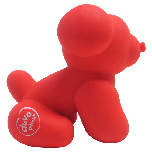 Duvo+ Hundespielzeug Latex Balloon Pug rot