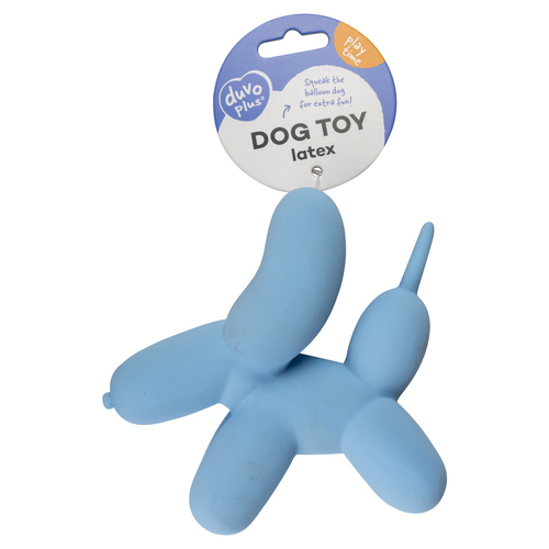weitere Abbildung Duvo+ Hundespielzeug Latex Balloon Terrier blau