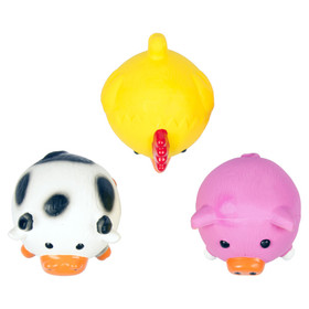 Abbildung Duvo+ Hundespielzeug Latex Cow/Pig/Chicken Ball