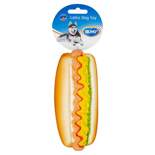 weitere Abbildung Duvo+ Hundespielzeug Latex Hot Dog