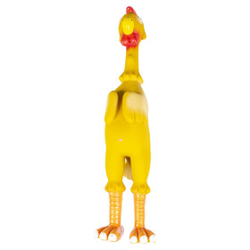 Abbildung Duvo+ Hundespielzeug Latex-Huhn gelb