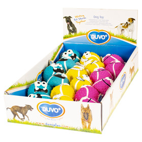 Abbildung Duvo+ Hundespielzeug Latex Tennisball Smiley