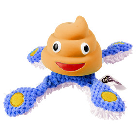 Abbildung Duvo+ Hundespielzeug Octopus Plsch/Latex orange/blau